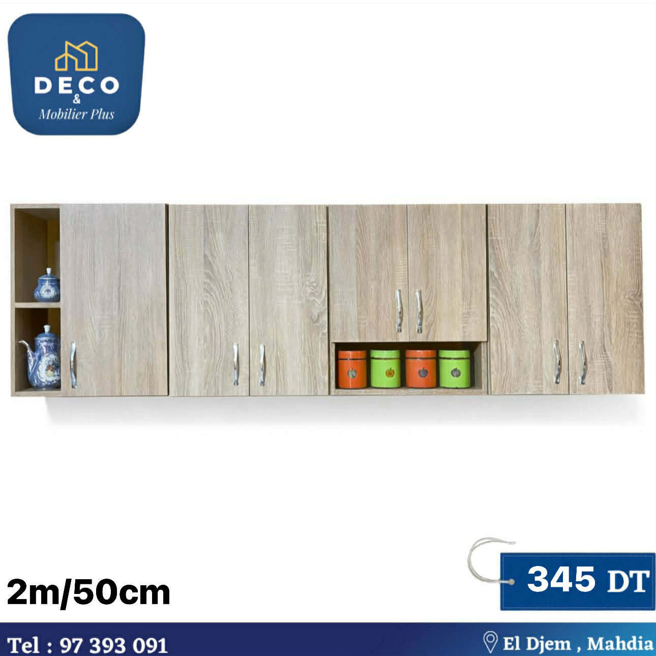 élément cuisine beige 2m - Deco et mobiler