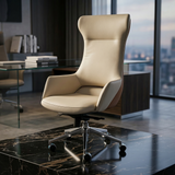 chaise bureautique confort premium beige - Deco et mobiler