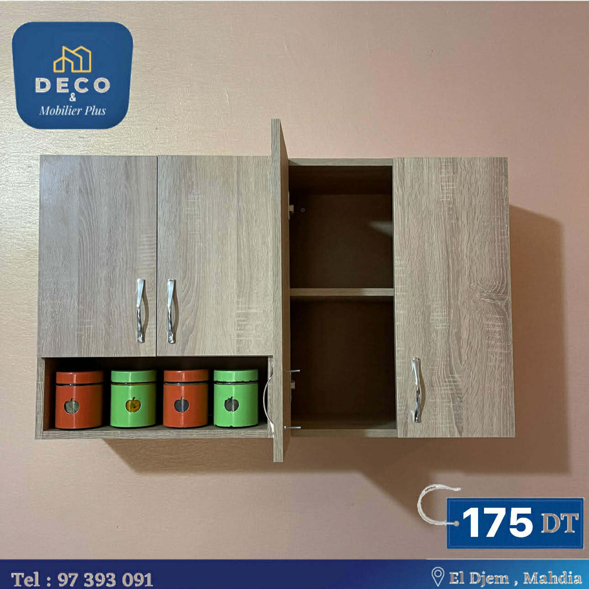 élément cuisine beige 1m - Deco et mobiler