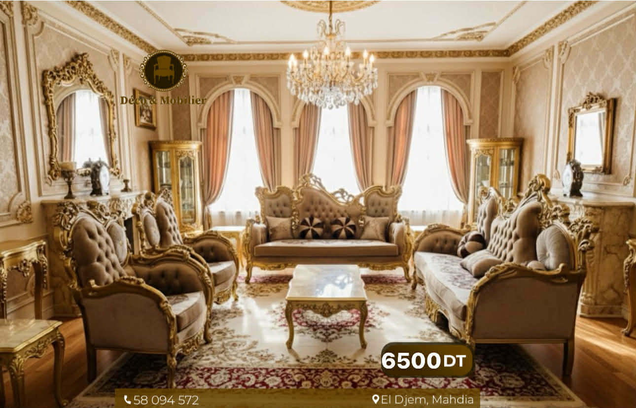 Salon Impérial Doré – Grand Luxe Collection - Deco et mobiler