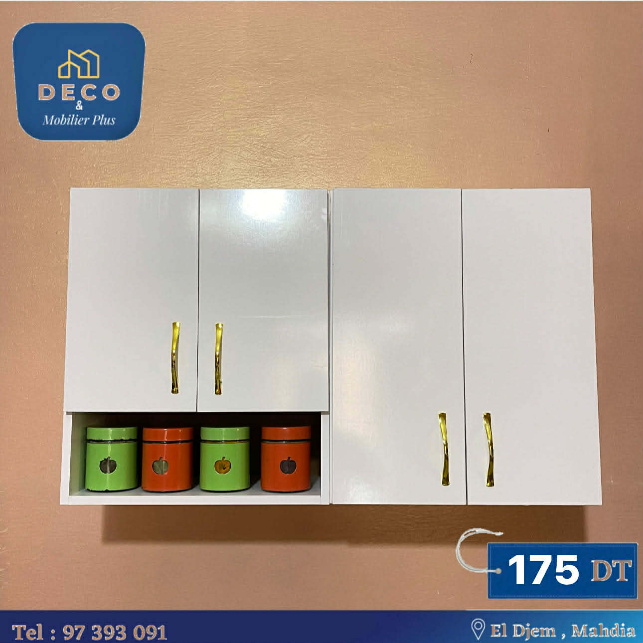 élément cuisine blanc 1m - Deco et mobiler