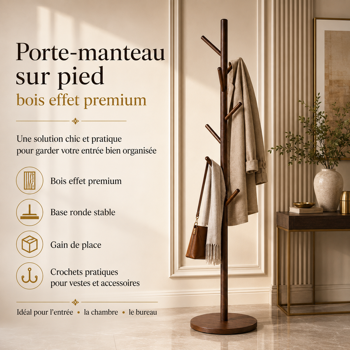 Porte-Manteau sur Pied 12-2
