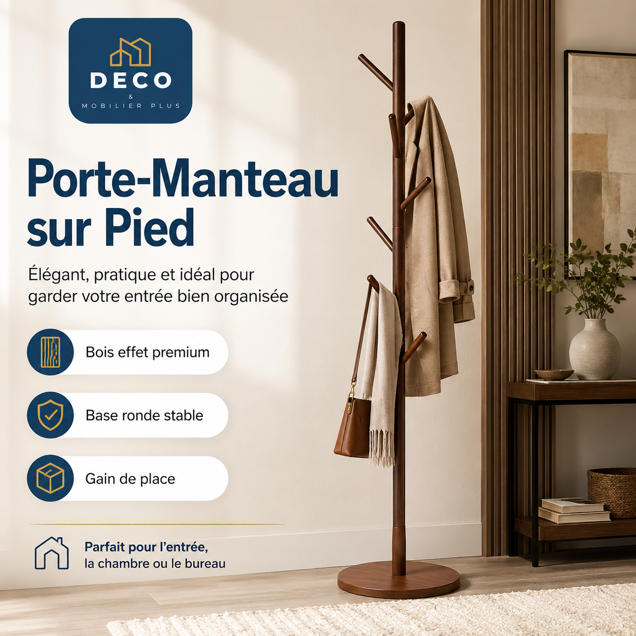Porte-Manteau sur Pied 12-2