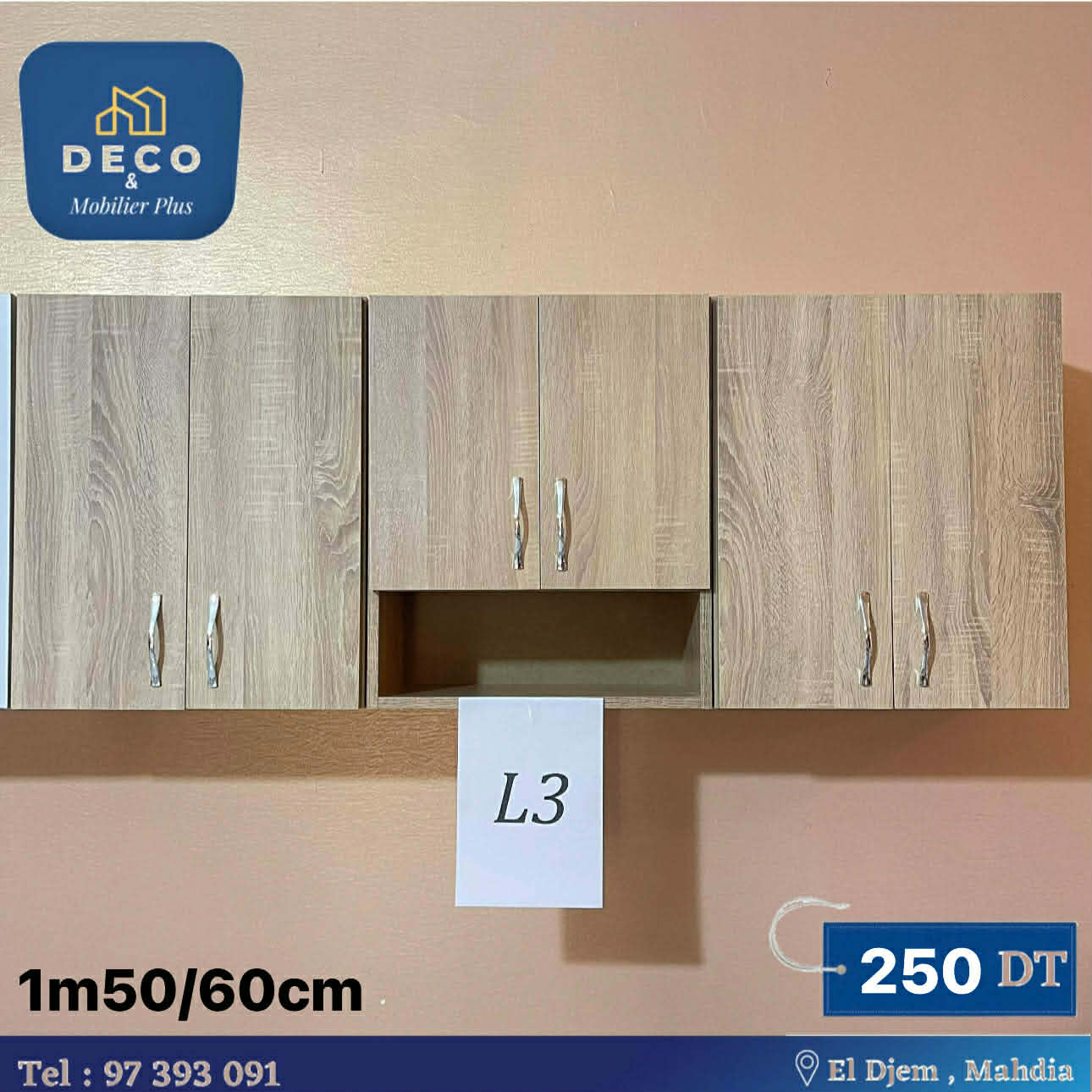 élément cuisine beige 1m50 - Deco et mobiler